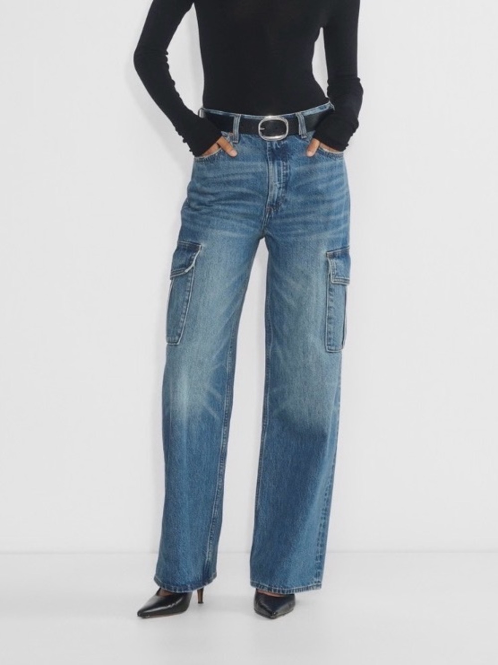 Denim Forum Farrah High Rise Wide